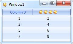 Column control templates